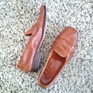 Cole Haan Women Brown Leather Loafers Size 6